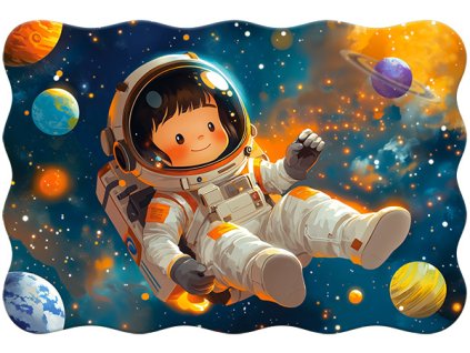Puzzle Castorland MAXI 20 dílků -  Malý astronaut