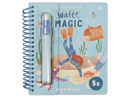 Malování vodou - knížka , Jim&Friends