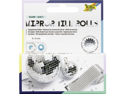 zrcadlova mozaika na roli 10x10mm