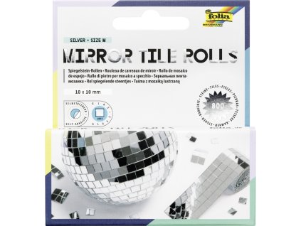 zdrcadlova mozaika 10x10mm 800ks