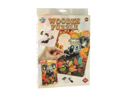 Dřevěné puzzle 117 dílků-Koala