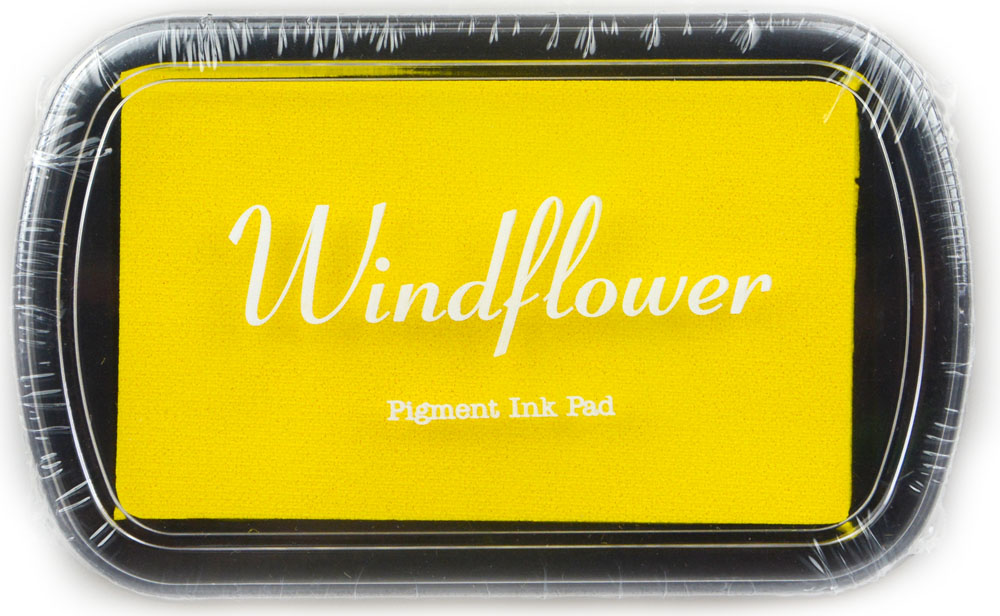 Polštářek pro razítkování na papír - Žlutá