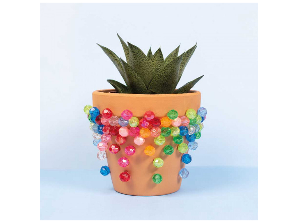 Korálky krystal 250ks