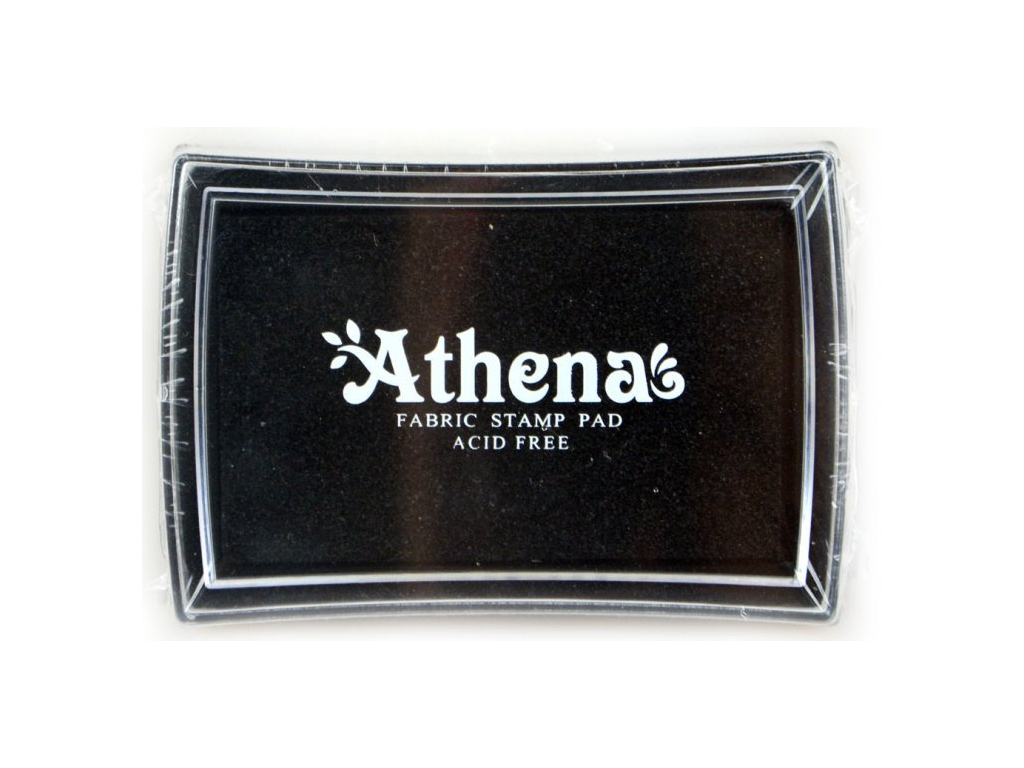 Poduška pro razítkování na TEXTIL - černá