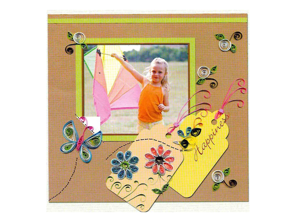 Papírové proužky - QUILLING