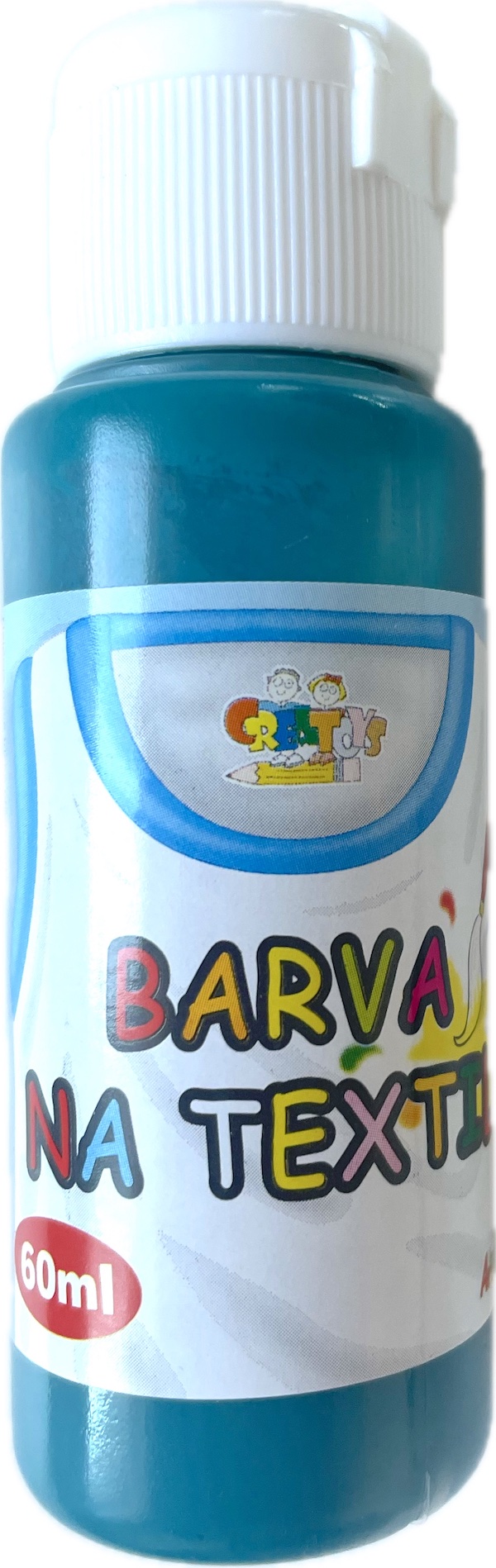 Barva na textil 60 ml - kobaltově zelená (cobalt green)