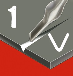 Sada pro linoryt 3v1 - 5 různých nožů