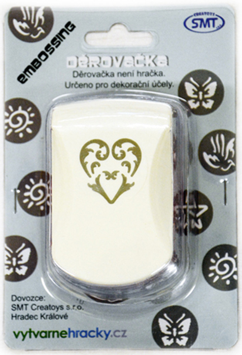 Děrovačky obrysové 28 mm - srdce