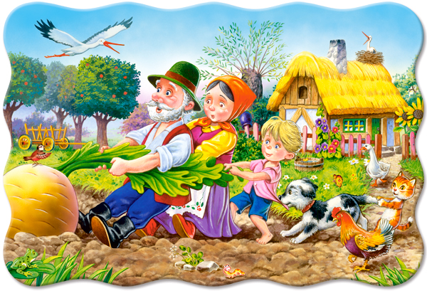 Puzzle Castorland MAXI 20 dílků - O veliké řepě