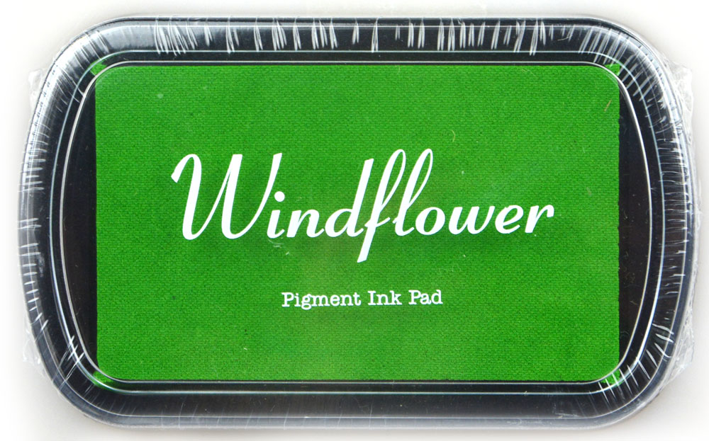 Polštářek pro razítkování na papír - světle zelená