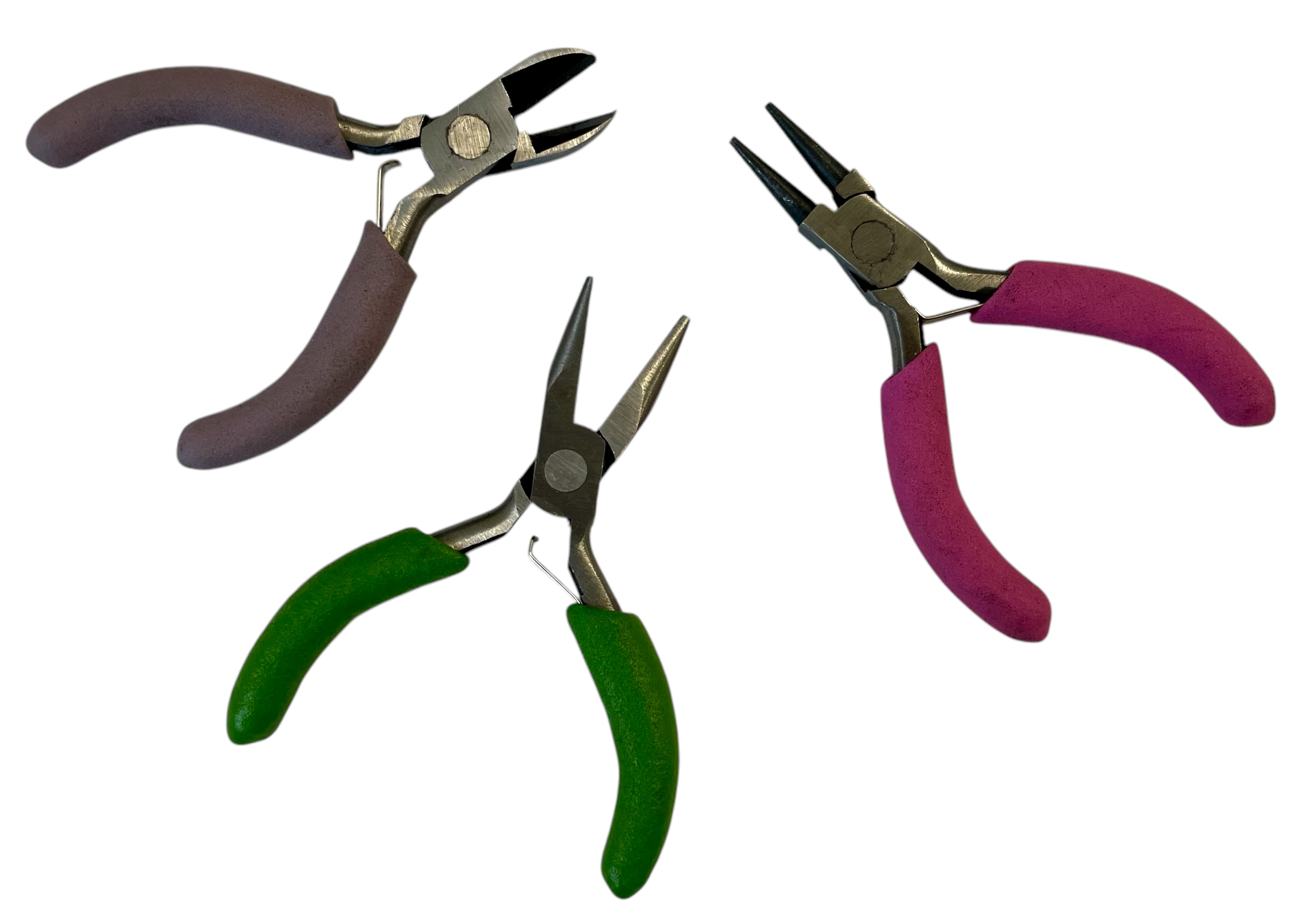 Kleště na korálky, 3 ks, velikost 8 cm