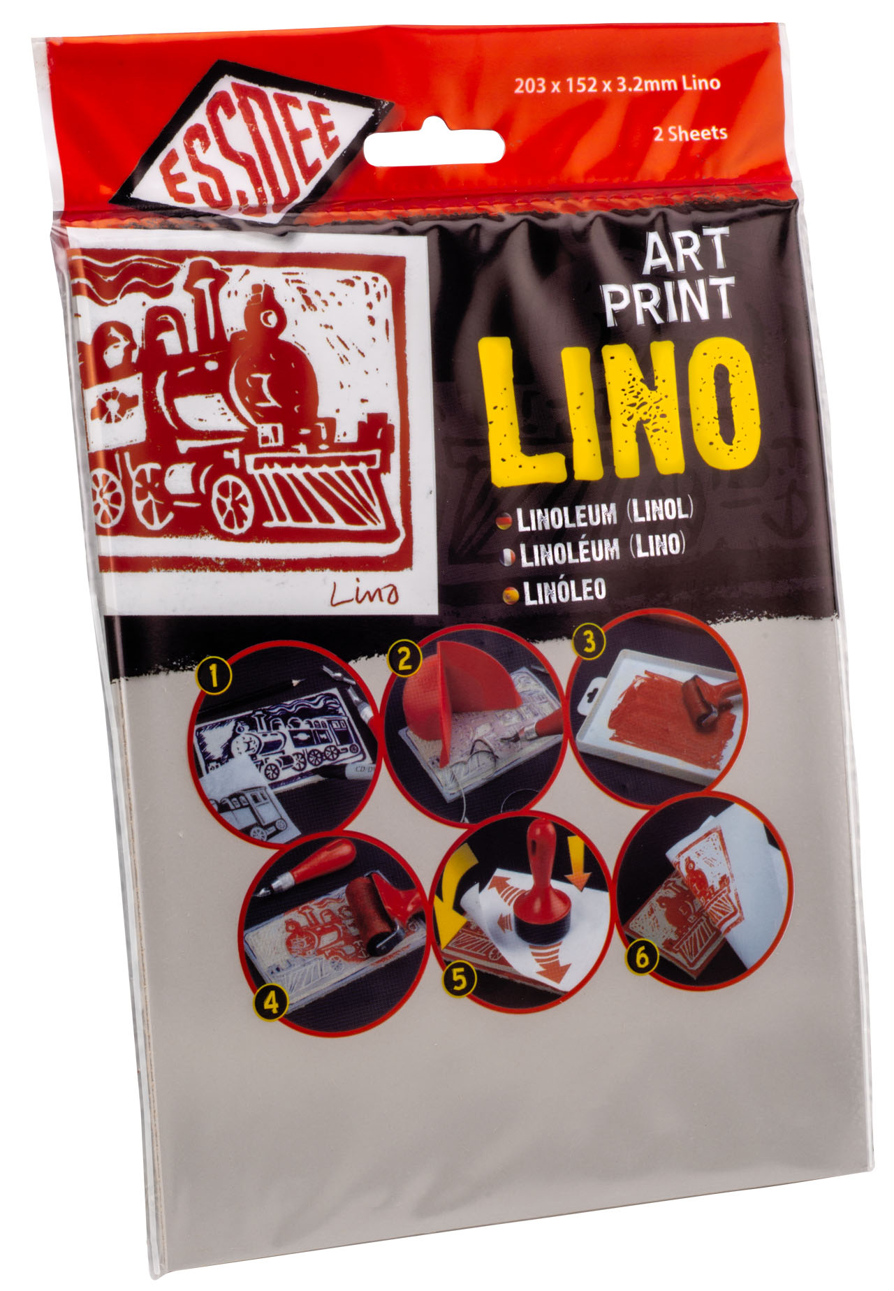 Lino 2ks 20,3 x 15,2 cm