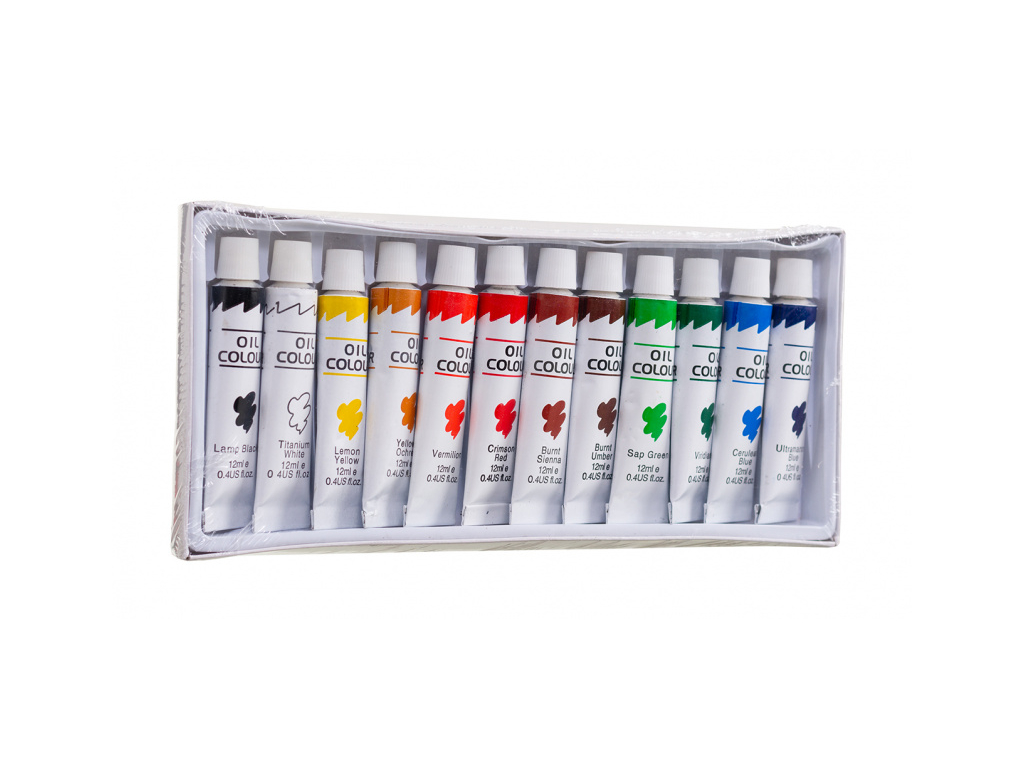 Olejové barvy 12x12 ml