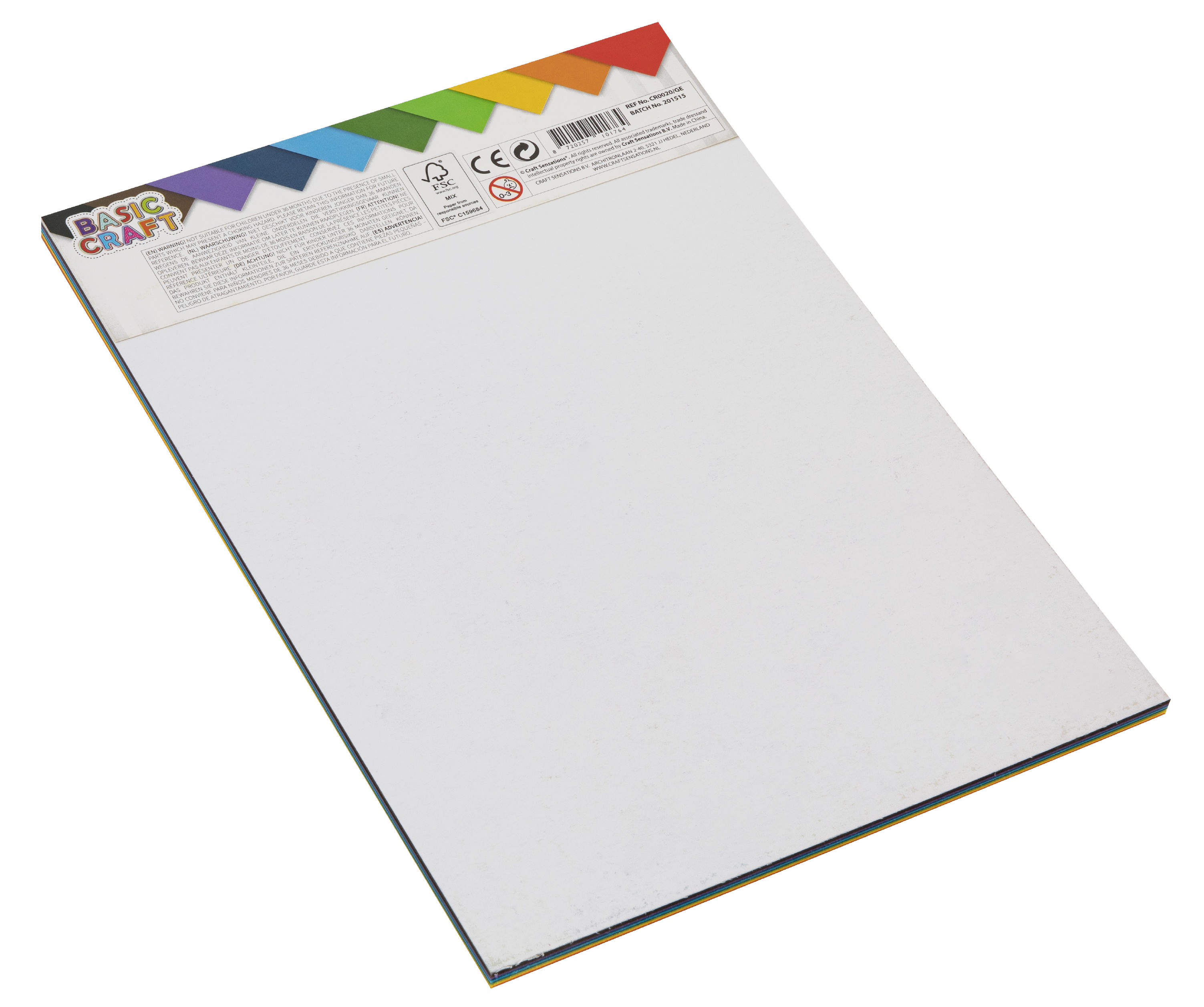 Barevný papír A4 300g/m2 - 20 listů