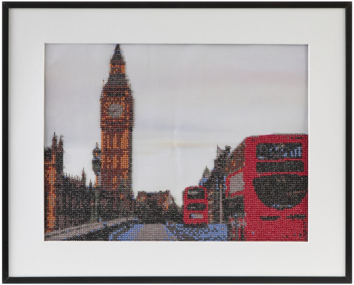 Diamantový obrázek -Londýn 40 x 50 cm