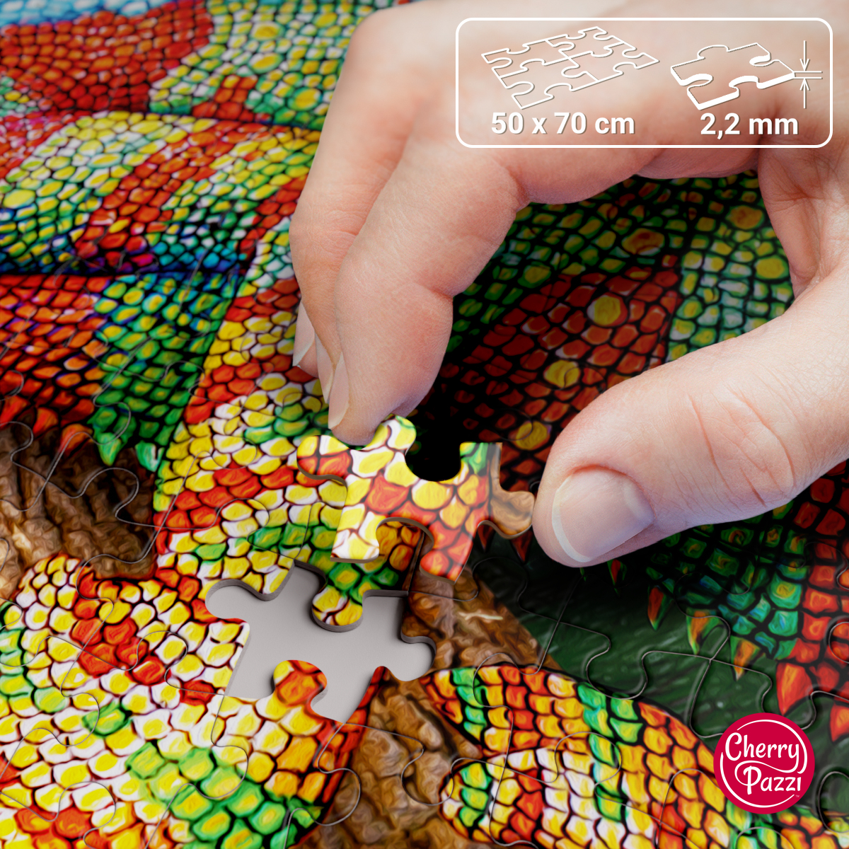 Puzzle Cherry Pazzi 1000d. Chameleon