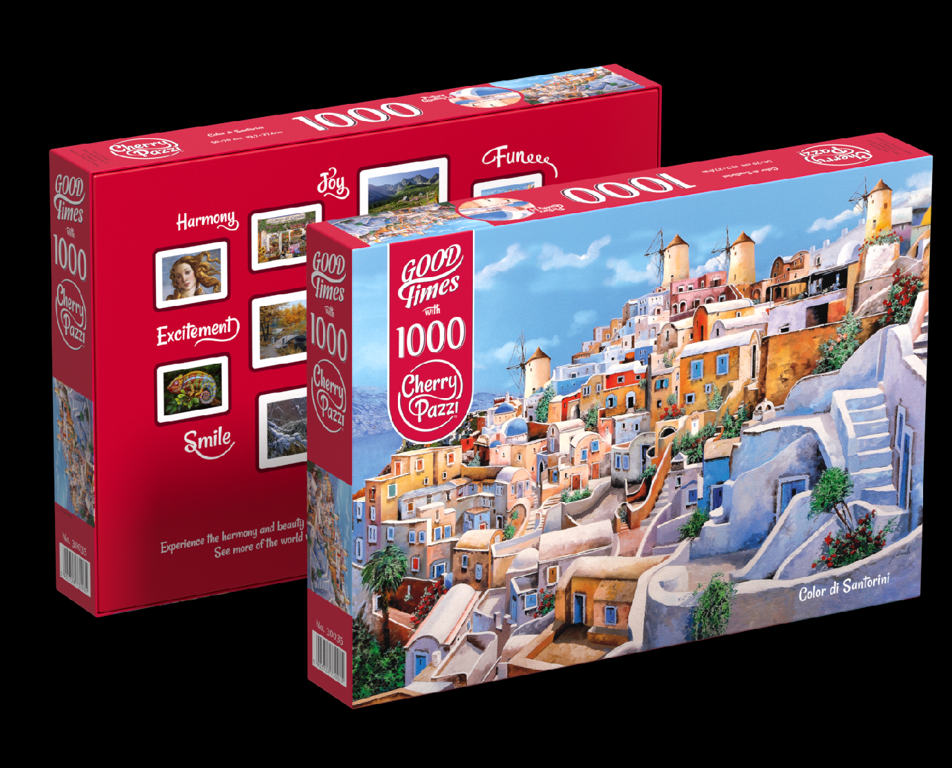 Puzzle Cherry Pazzi 1000d. Color di Santorini