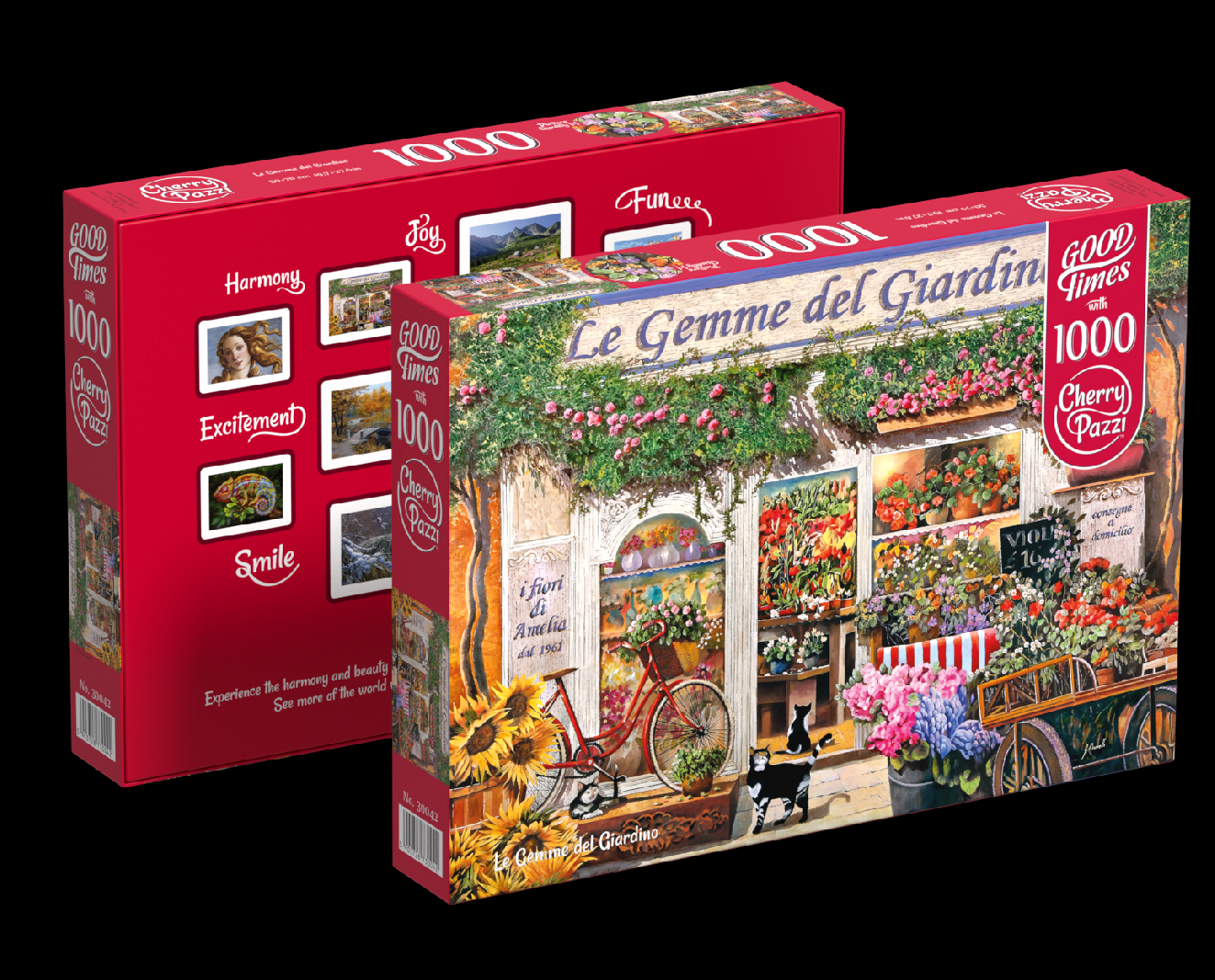 Puzzle Cherry Pazzi 1000d. Le Gemme del Giardino