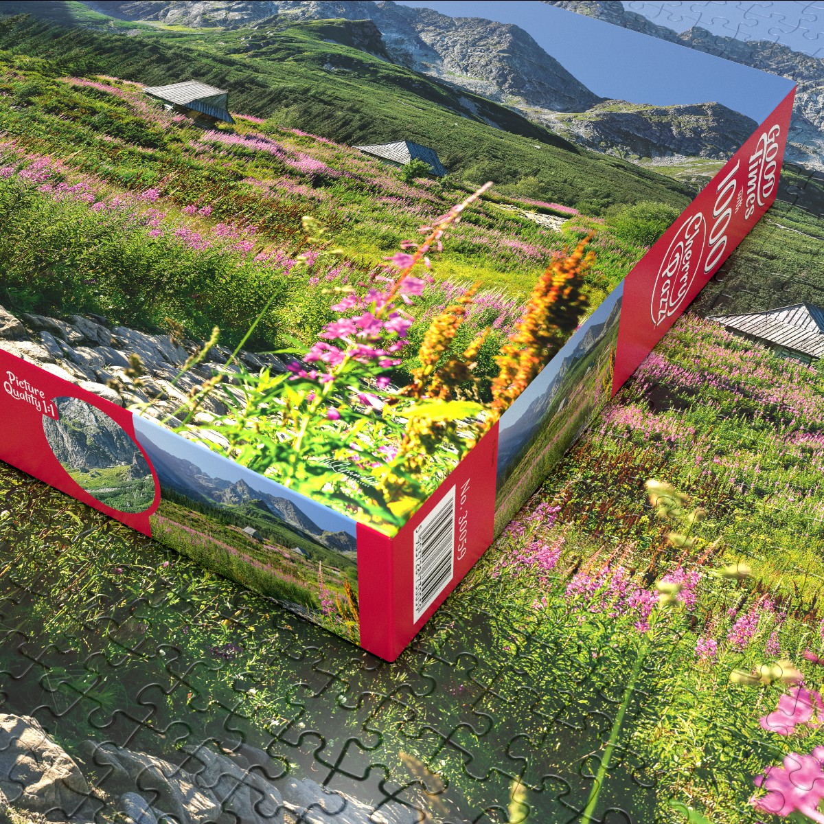 Puzzle Cherry Pazzi 1000d. Tatry