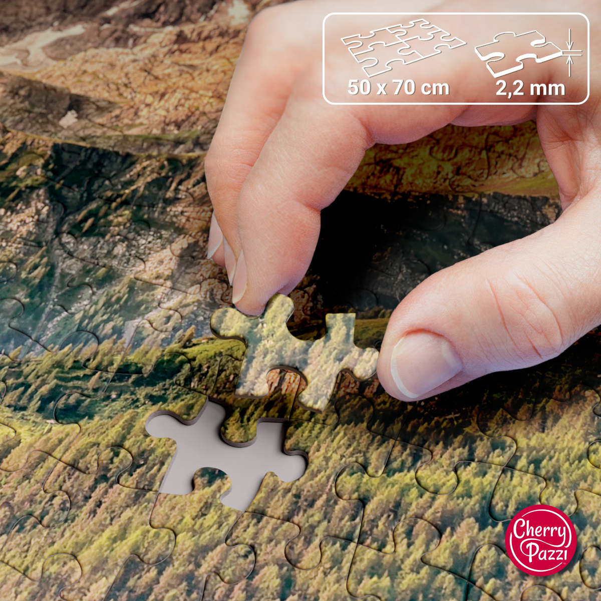 Puzzle Cherry Pazzi 1000d. Dolomity