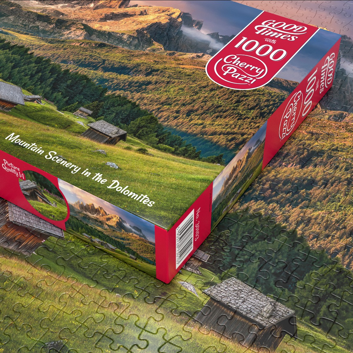 Puzzle Cherry Pazzi 1000d. Dolomity