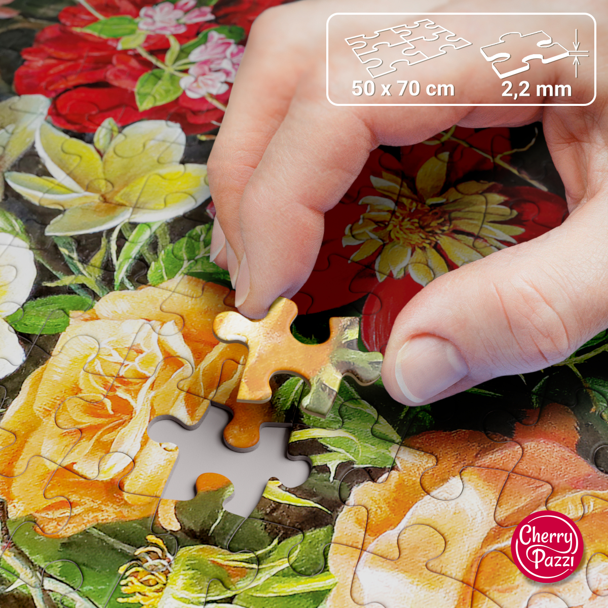 Puzzle Cherry Pazzi 1000d. Letní kytice