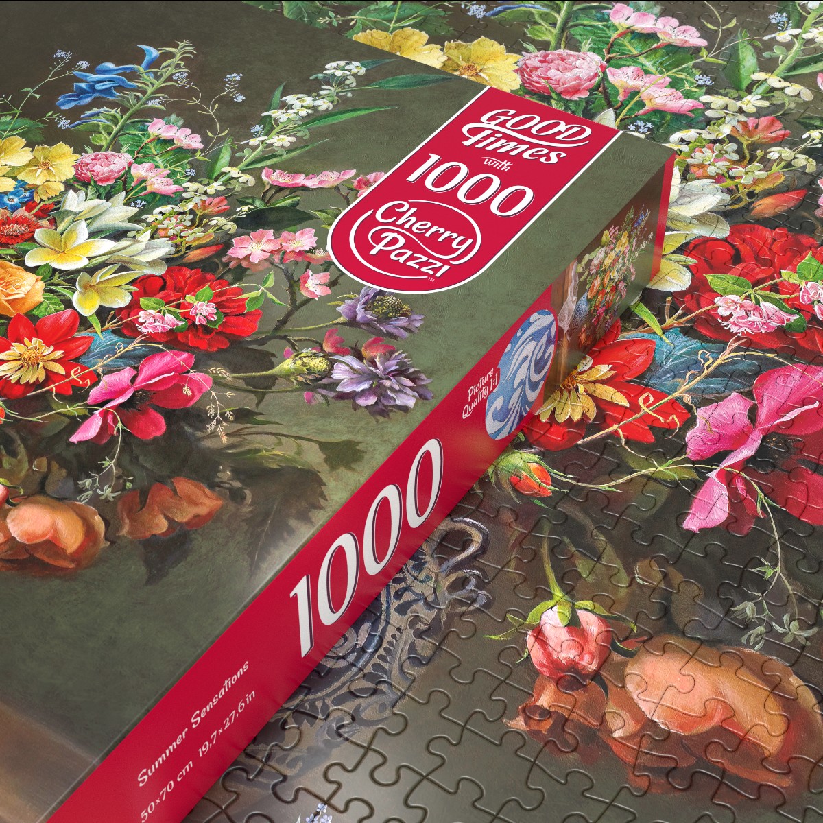 Puzzle Cherry Pazzi 1000d. Letní kytice