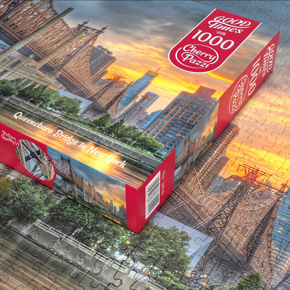 Puzzle Cherry Pazzi 1000d. Queensboro Bridge in New York