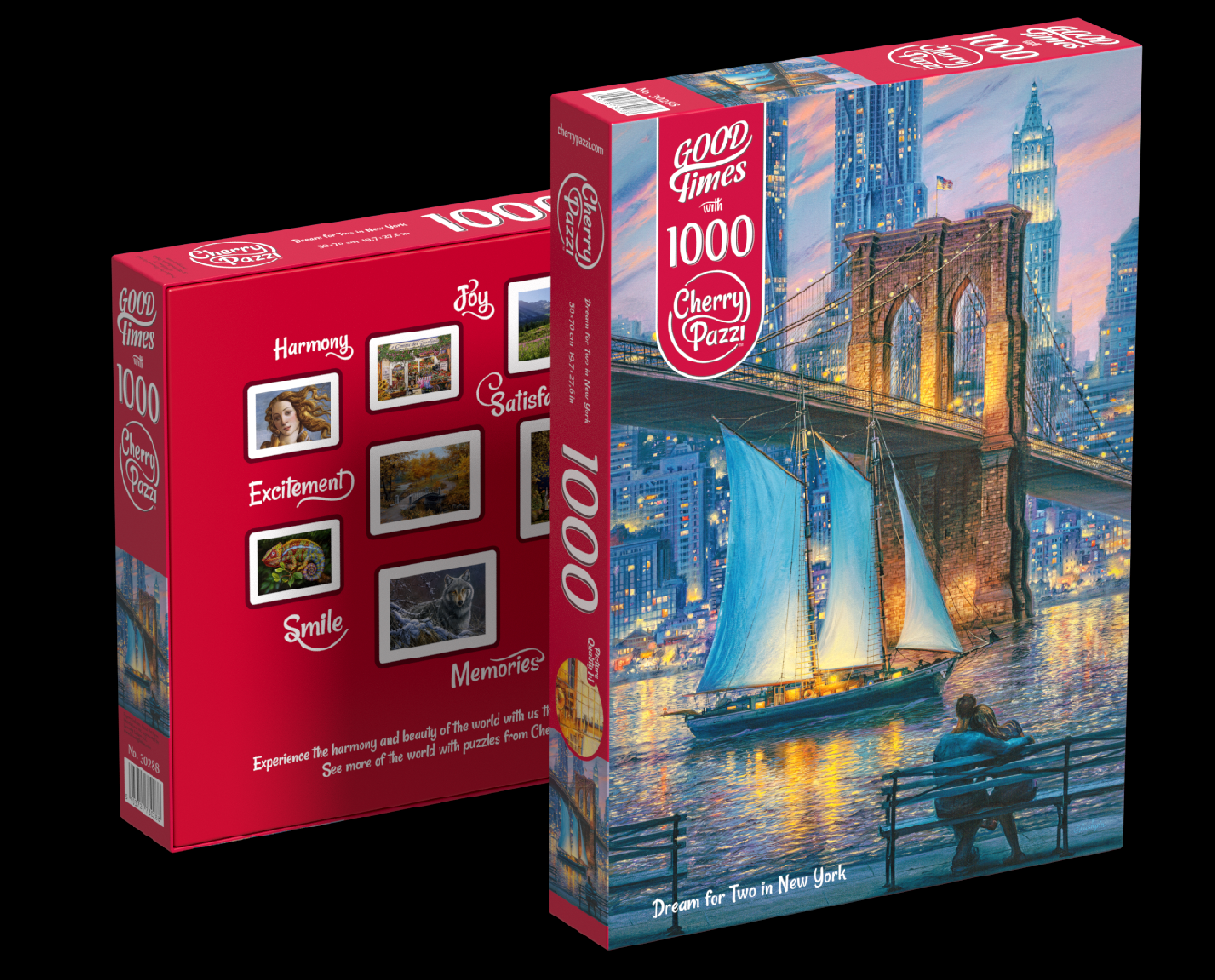 Puzzle Cherry Pazzi 1000d. Sen pro dva v New Yorku