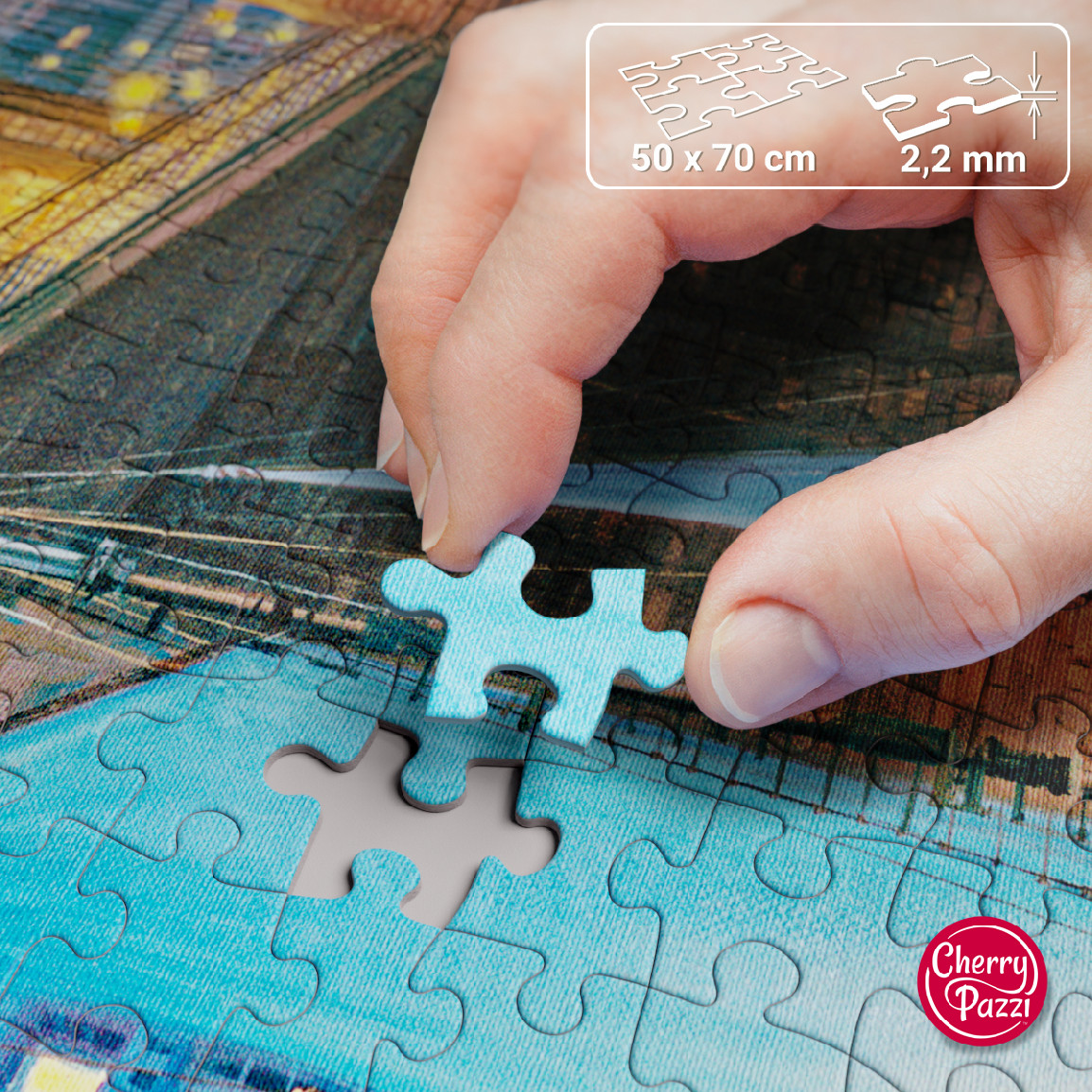 Puzzle Cherry Pazzi 1000d. Sen pro dva v New Yorku