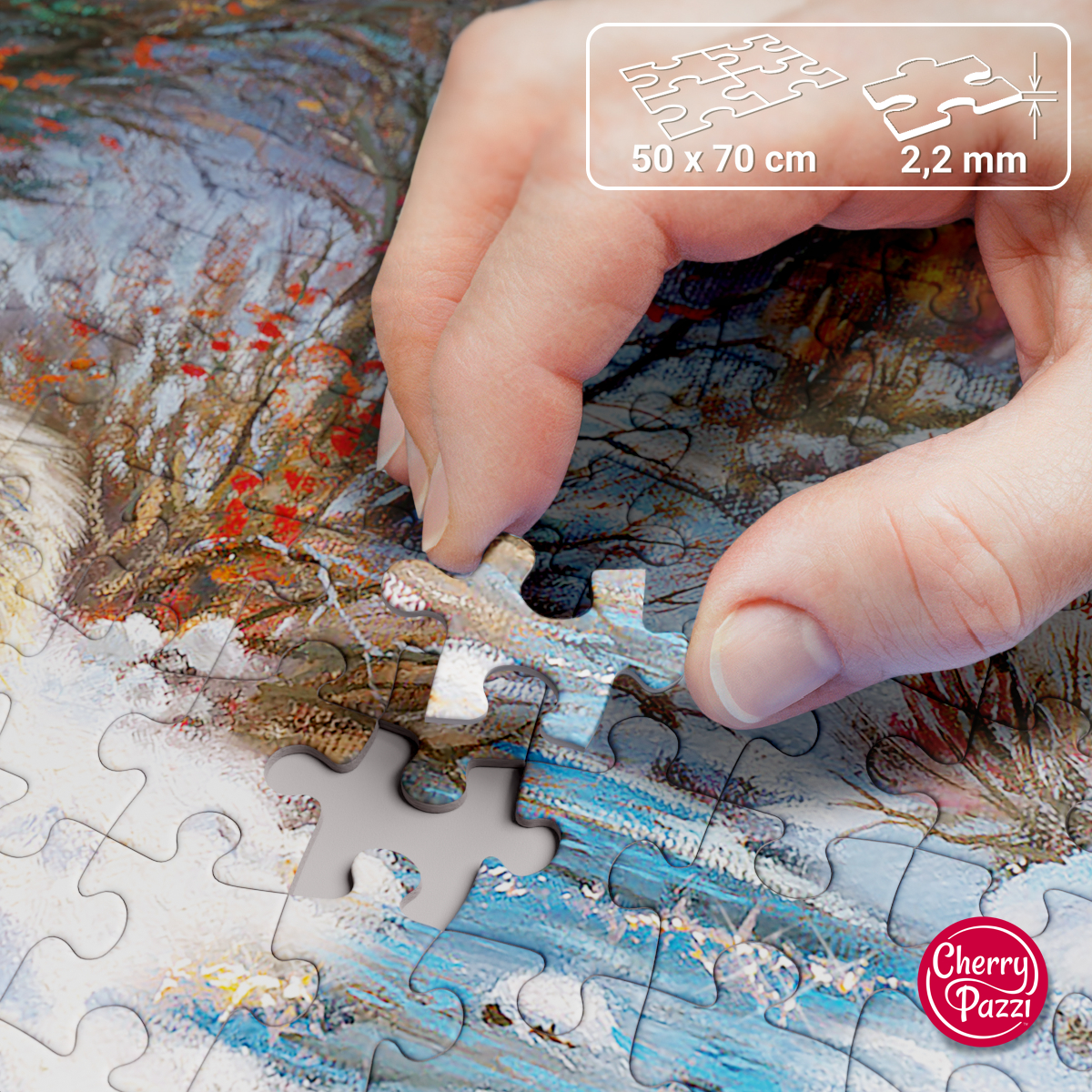 Puzzle Cherry Pazzi 1000d. Údolí vlků