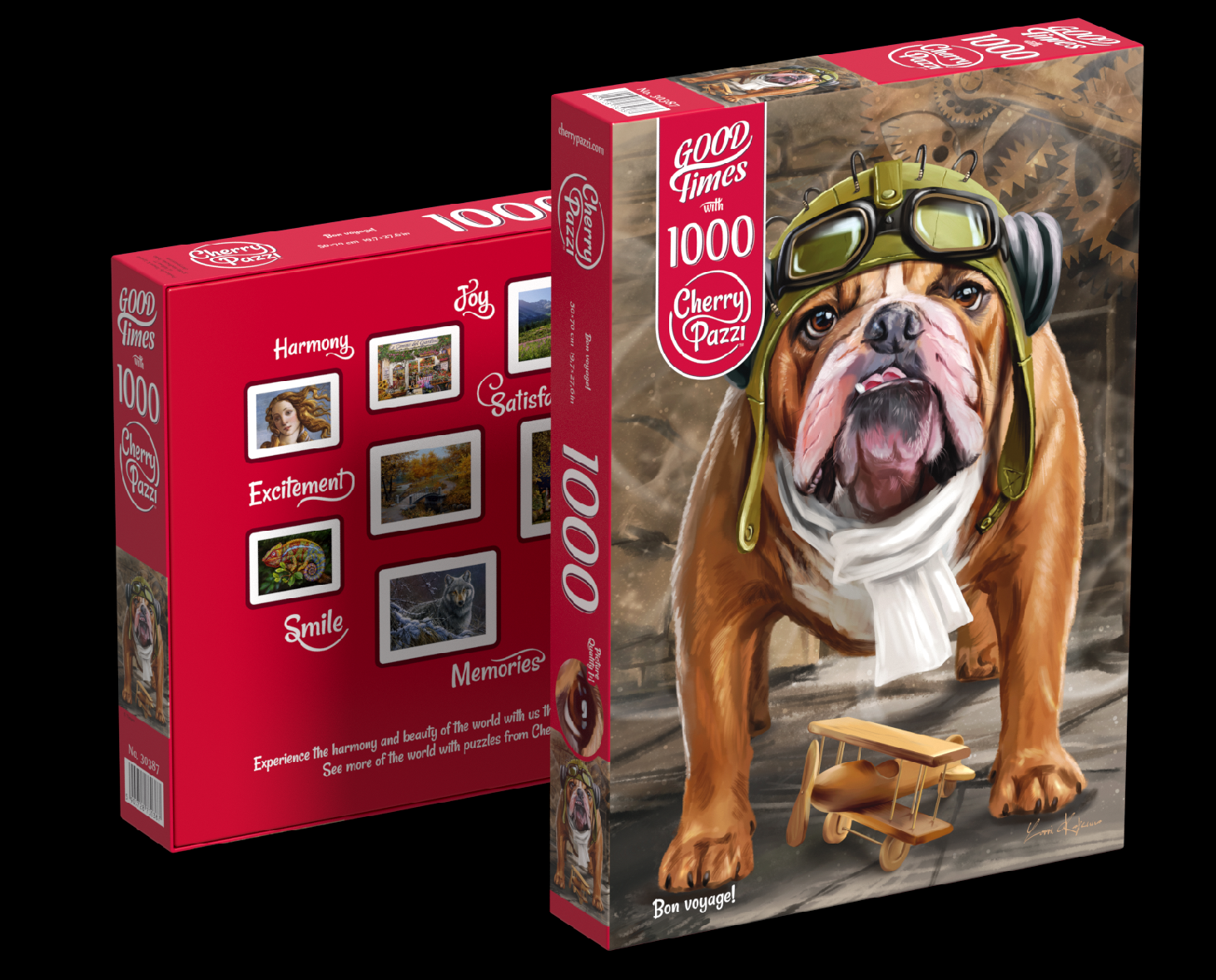 Puzzle Cherry Pazzi 1000d. Bon voyage!