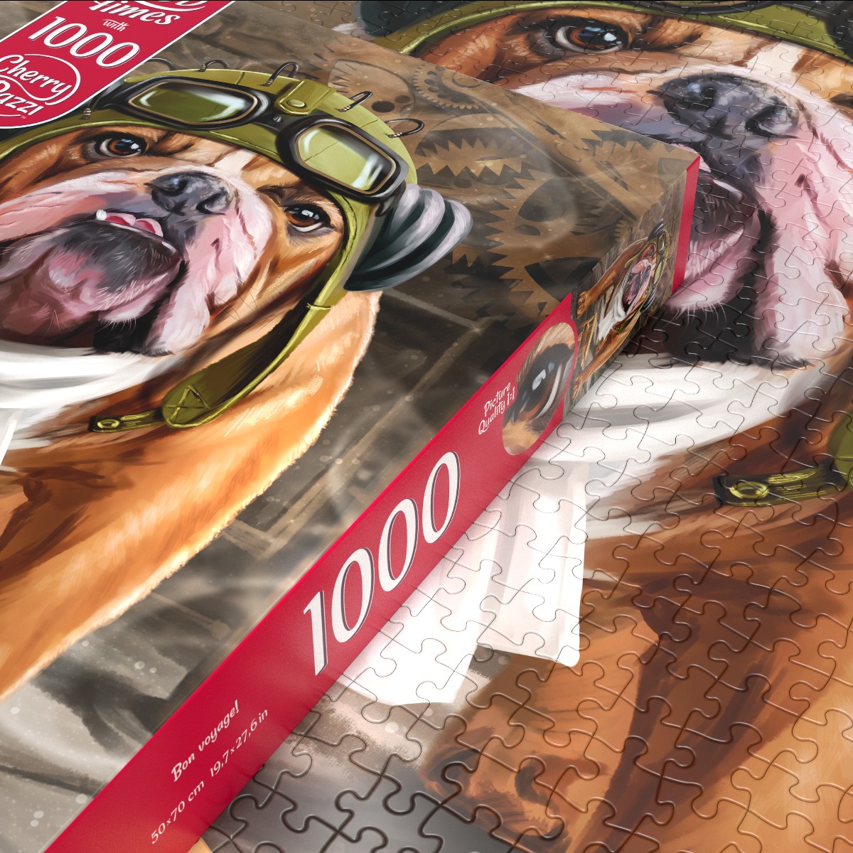 Puzzle Cherry Pazzi 1000d. Bon voyage!