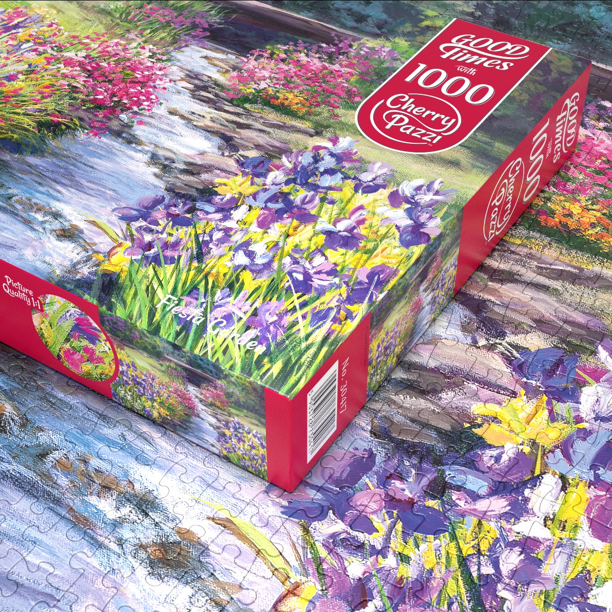 Puzzle Cherry Pazzi 1000d. Fiesta Garden