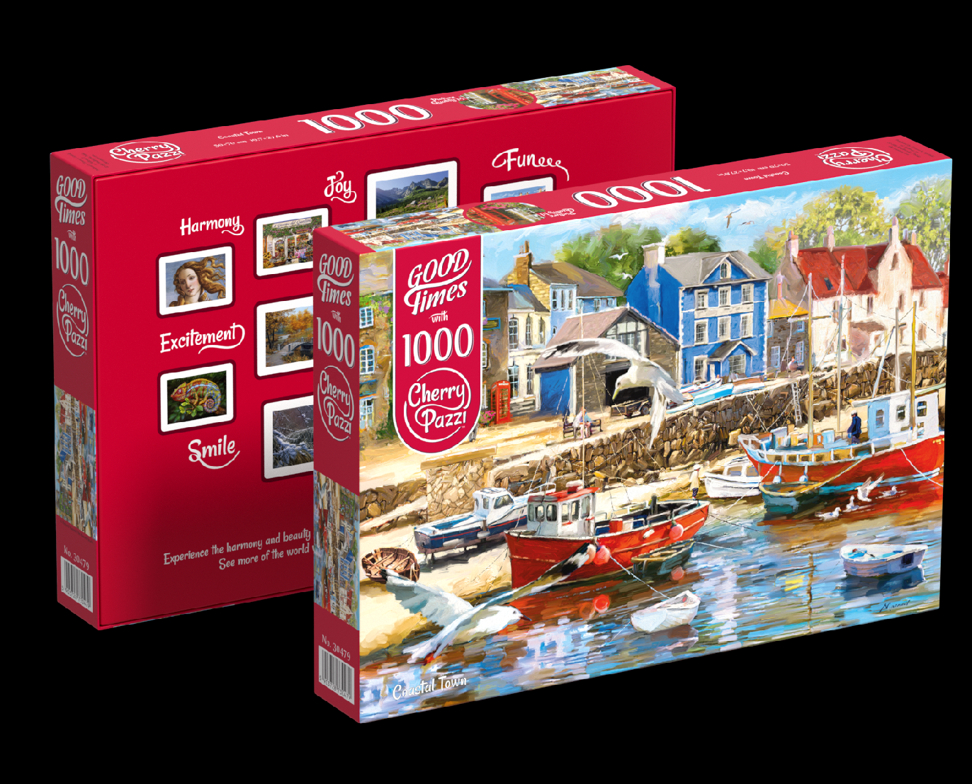 Puzzle Cherry Pazzi 1000d. Přístav