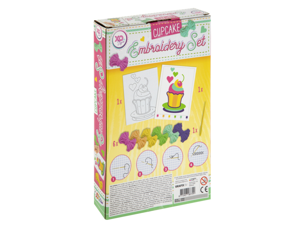 Vyšívání křížkovým stehem - Dort