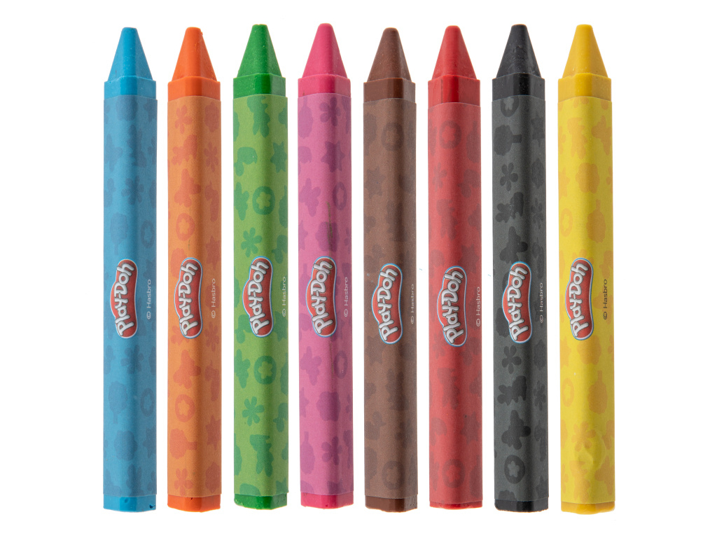 Voskovky Jumbo 8 ks, Play- Doh