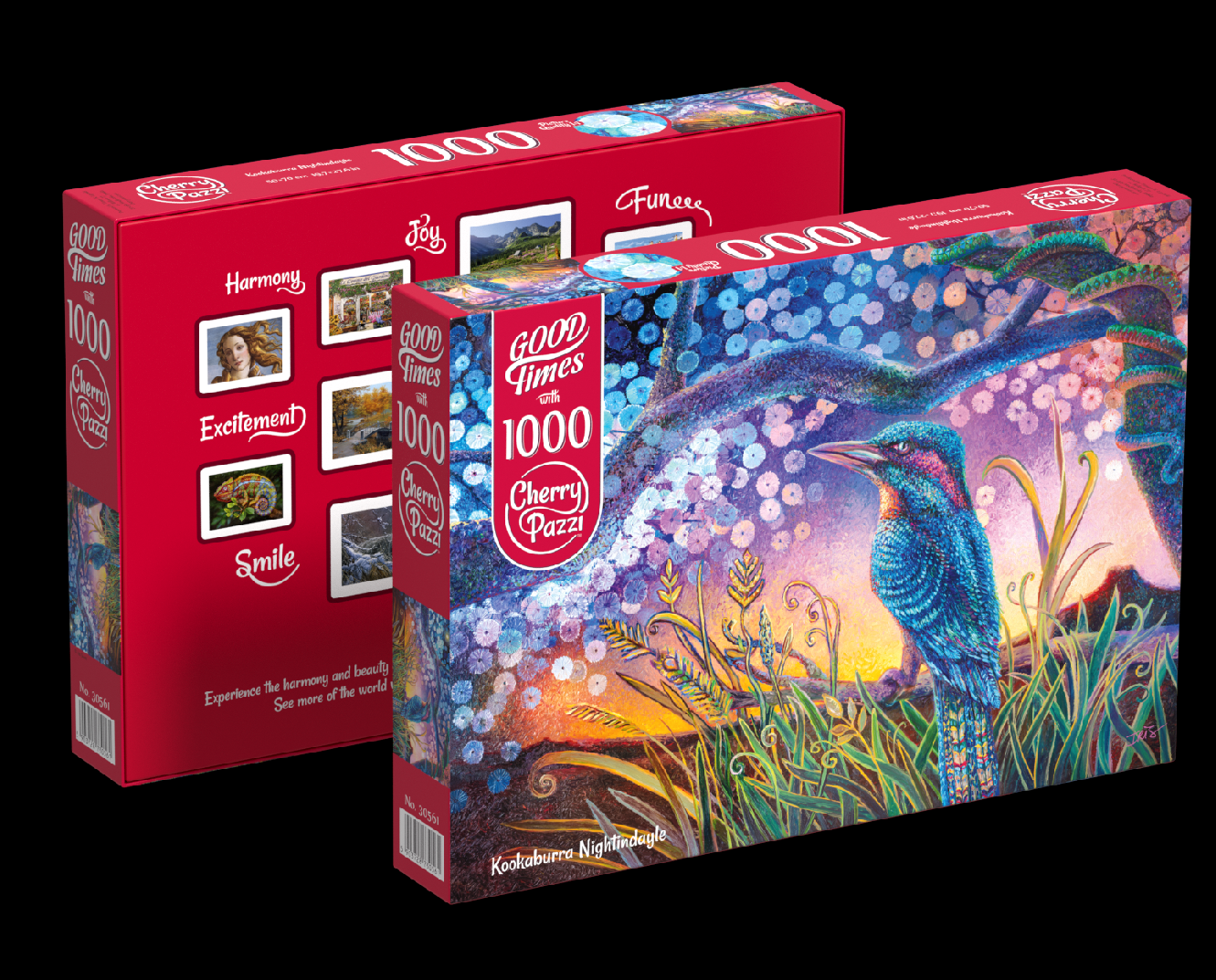 Puzzle Cherry Pazzi 1000d. Kookaburra Nightindayle