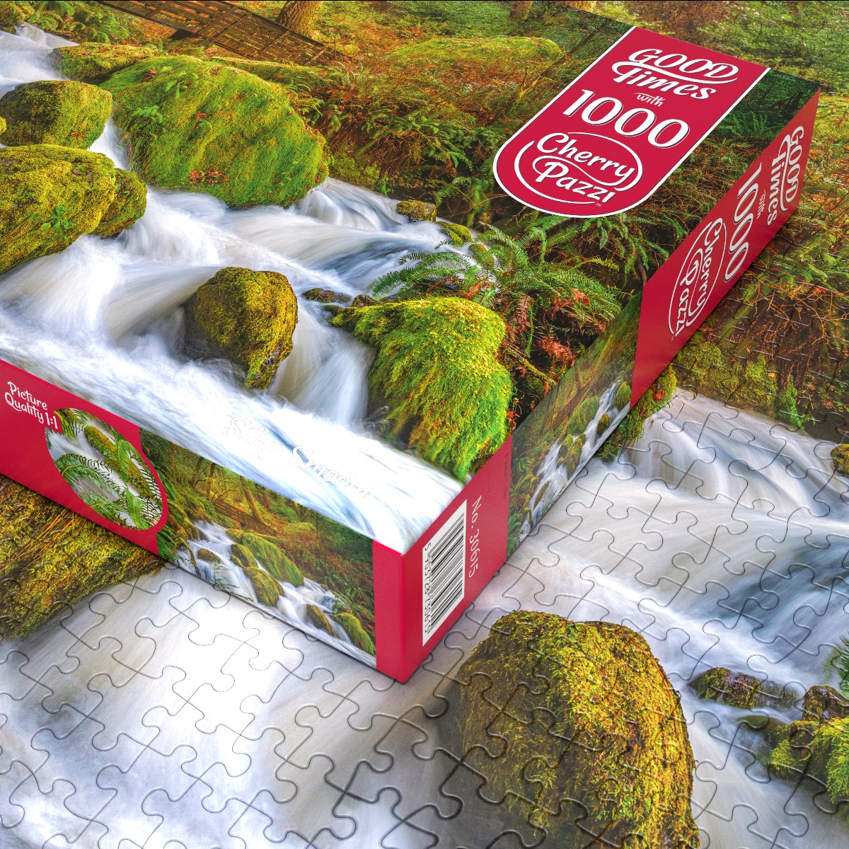 Puzzle Cherry Pazzi 1000d. Silky Smooth