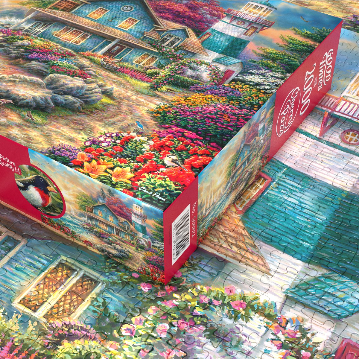 Puzzle Cherry Pazzi 2000d. Sunrise by the sea