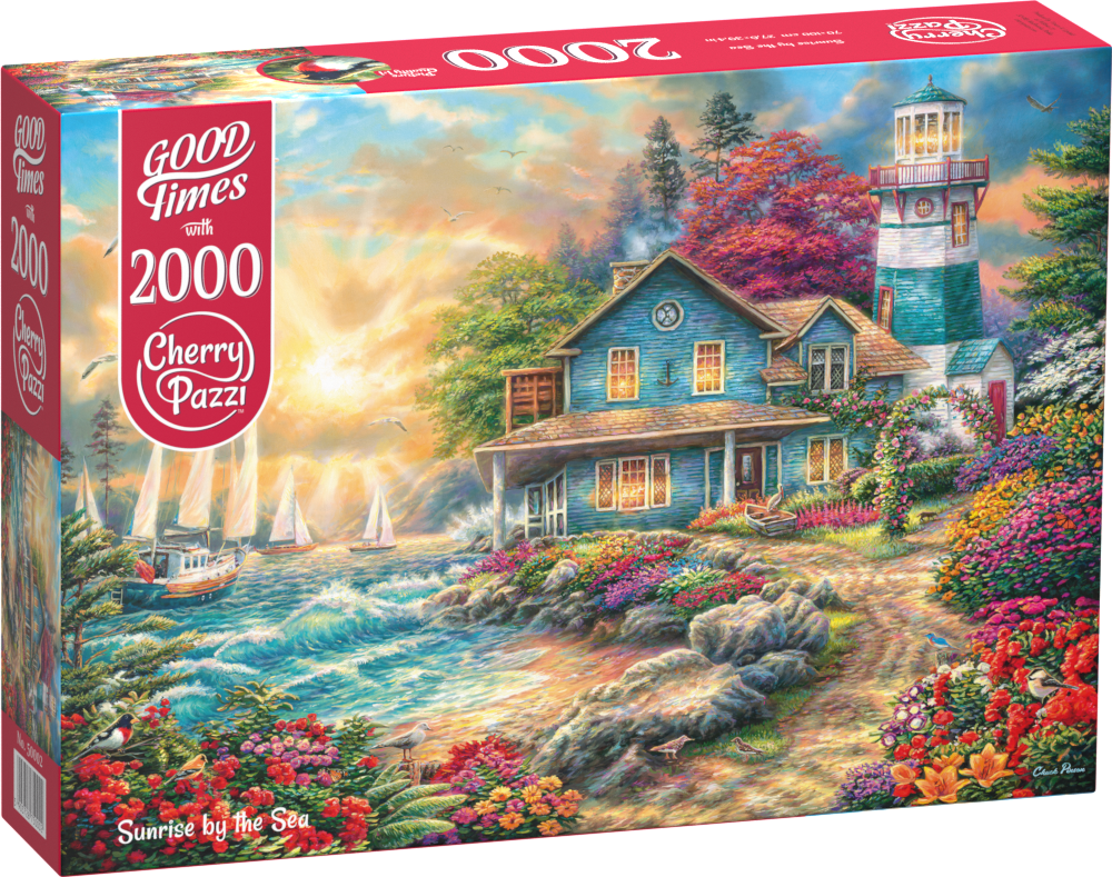 Puzzle Cherry Pazzi 2000d. Sunrise by the sea