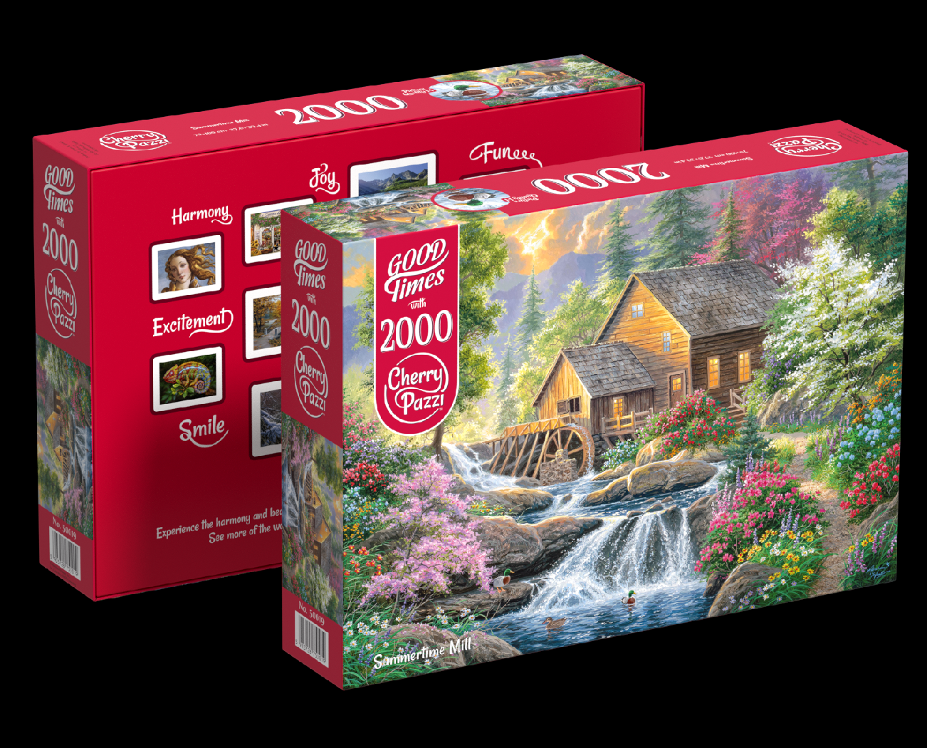 Puzzle Cherry Pazzi 2000d. Summertime mill