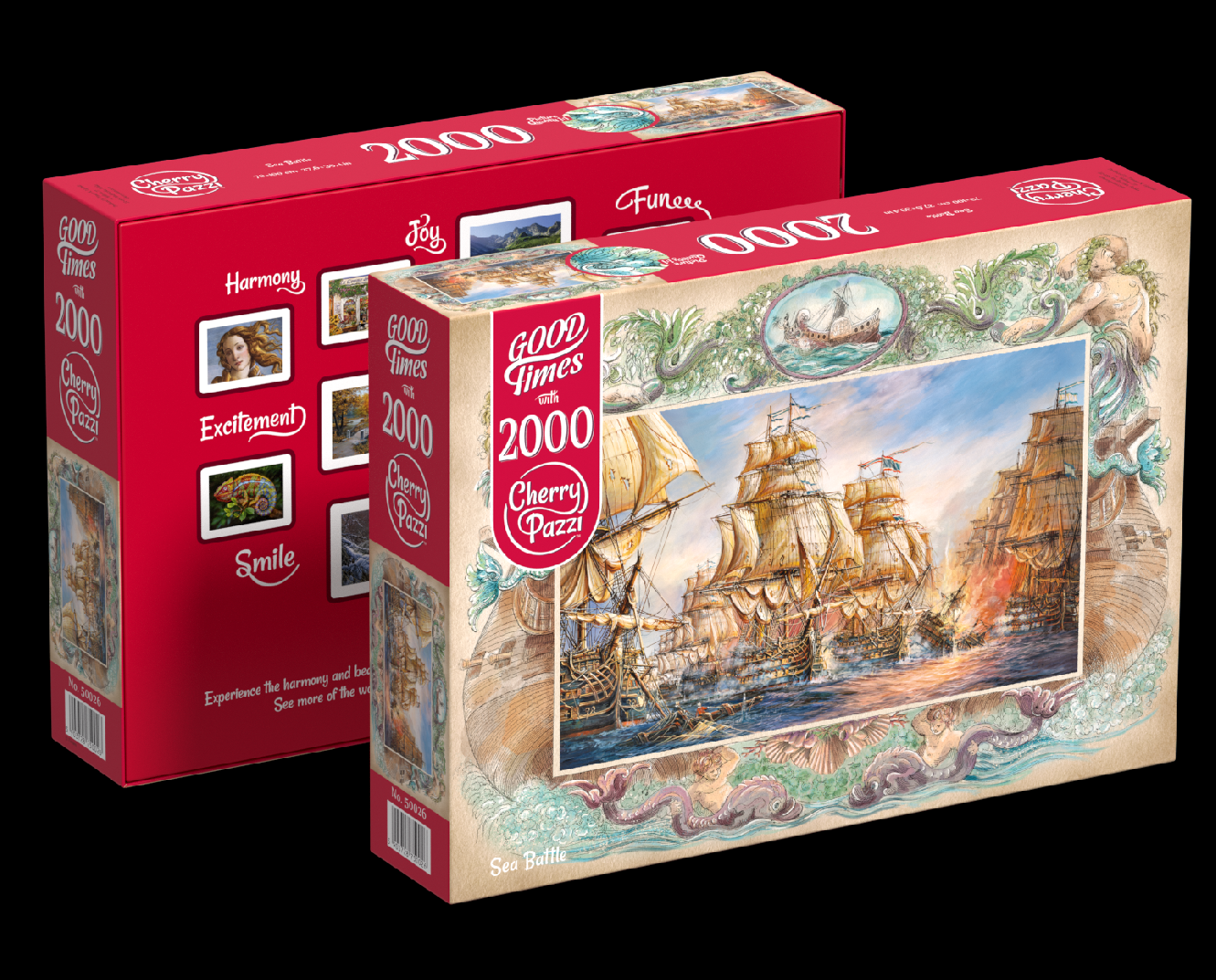Puzzle Cherry Pazzi 2000d. Sea battle