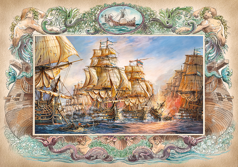 Puzzle Cherry Pazzi 2000d. Sea battle