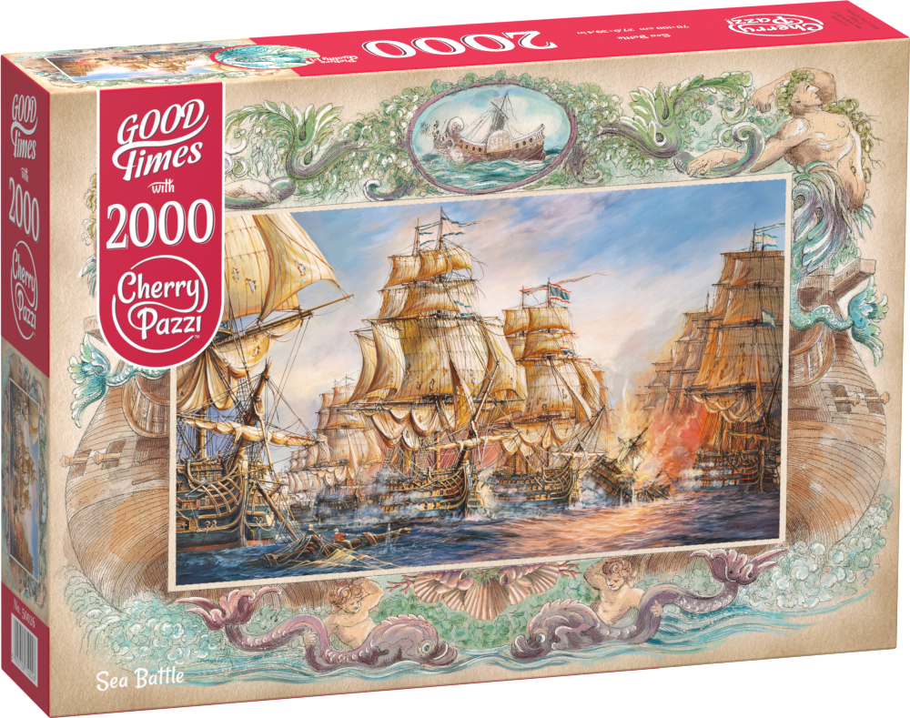 Puzzle Cherry Pazzi 2000d. Sea battle