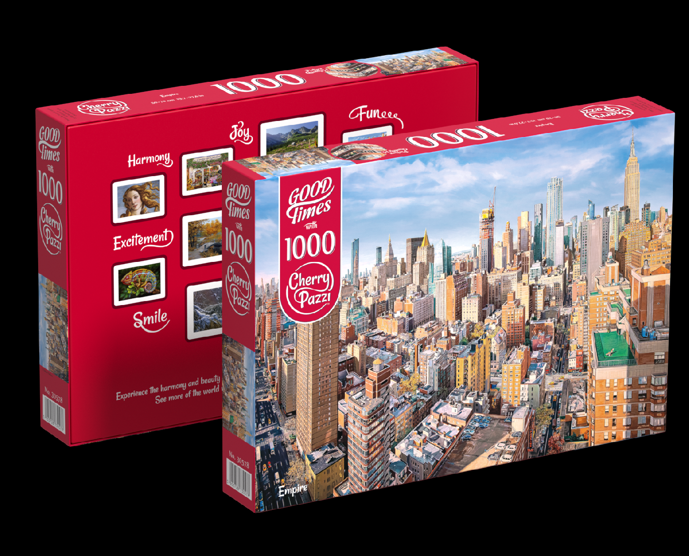 Puzzle 1000d. Cherry Pazzi Empire