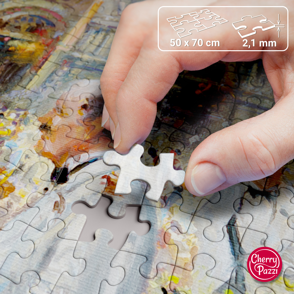 Puzzle 1000d. Cherry Pazzi Piazza San Marco Venice