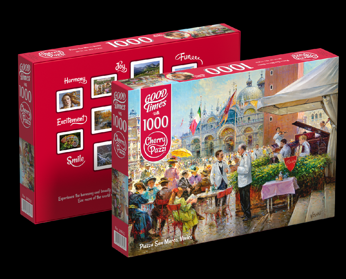 Puzzle 1000d. Cherry Pazzi Piazza San Marco Venice