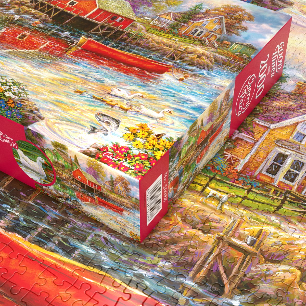 Puzzle 2000d. Cherry Pazzi, Tichá zátoka