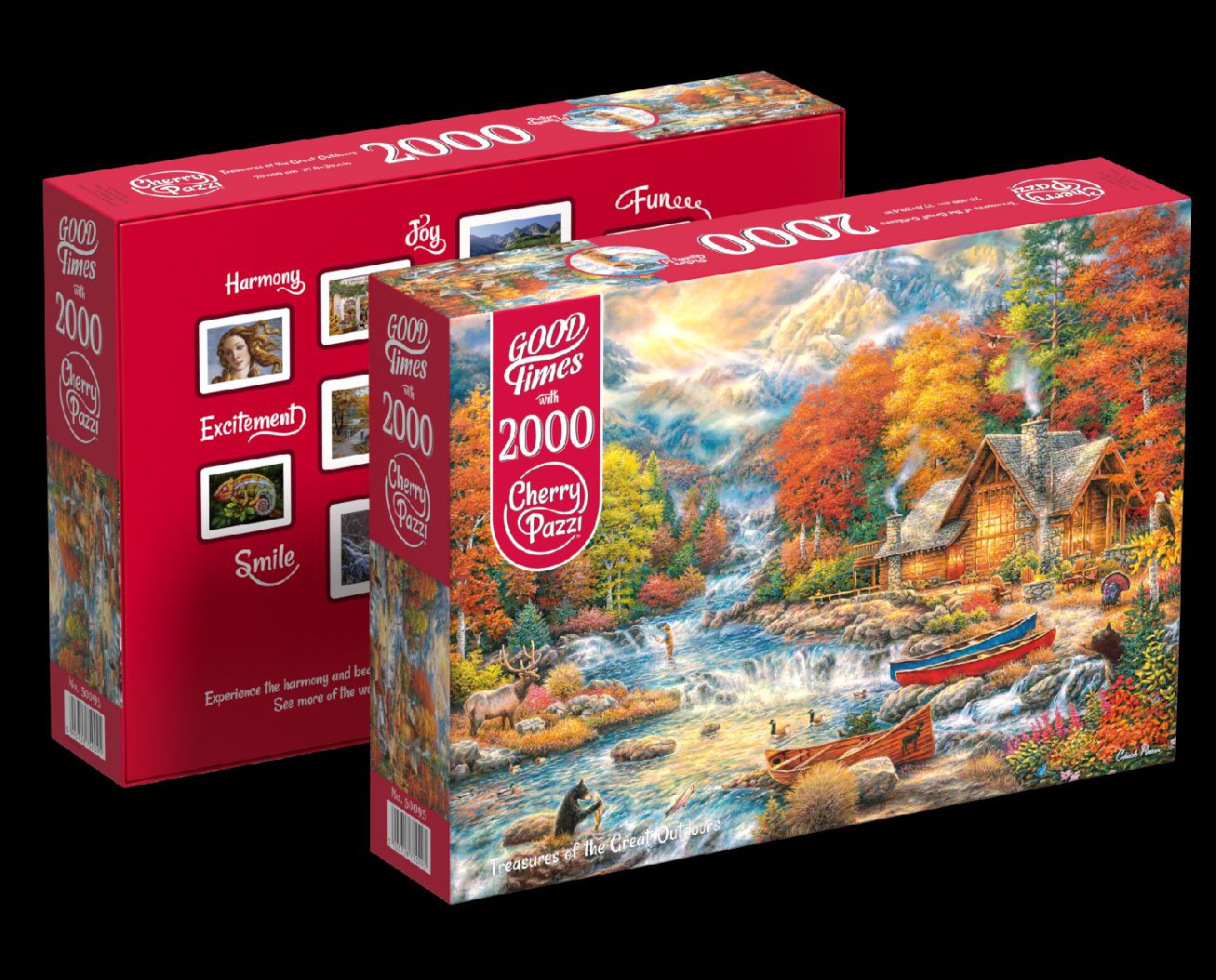Puzzle 2000d. Cherry Pazzi, Treasures of the Great Outdoors